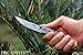 DKC Knives (121 5/18) DKC-136 Chief Damascus Steel Folding Pocket Knife 4.5