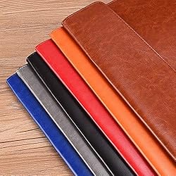 Enyuwlcm PU Leather A4 File Folder Document Holder