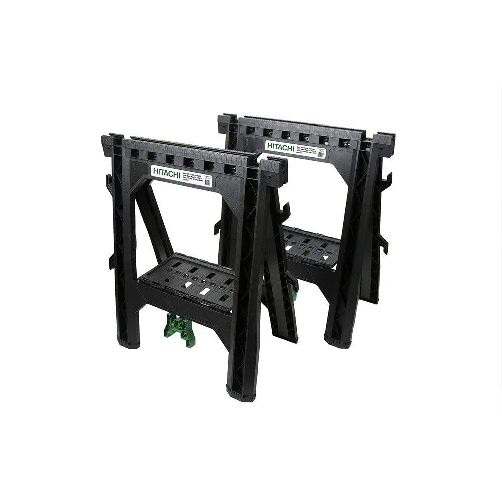 Metabo HPT Sawhorses Folding 1200 Lb Capacity 2 Pack 115445M | amzdealz