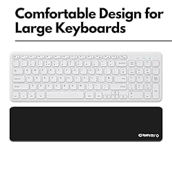 GRIFITI Slim Wrist Pad 17" x 4" x 0.25" Wrists Rest