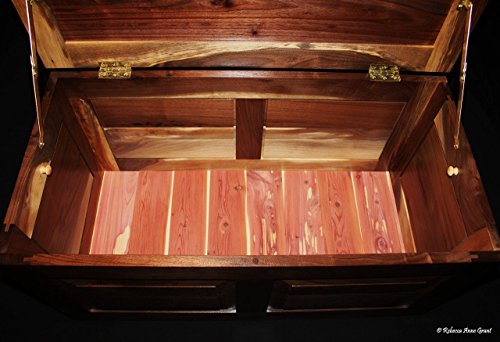 Handmade Walnut Hope Chest/Trunk Anniversary Gift