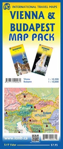 Vienna & Budapest Map Pack by ITMB Publishing Ltd.