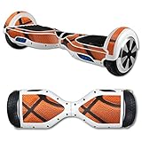 MightySkins Protective Vinyl Skin Decal for Self Balancing Scooter Board mini hover 2 wheel x1 razor wrap cover sticker Basketball