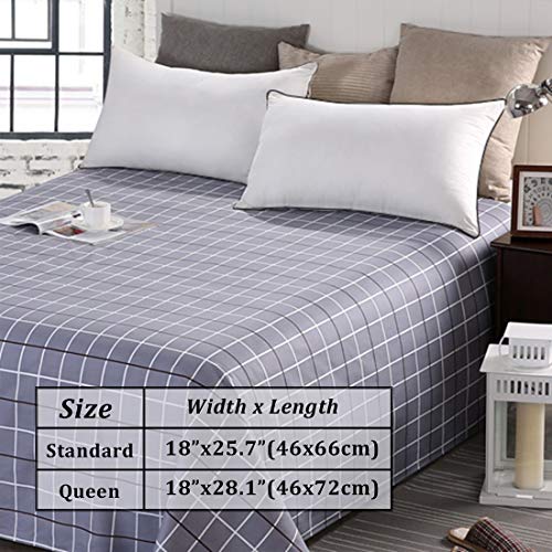 image for HYRIXDIRECT 2 Pack Bed Pillows for Sleeping Down Alternative Sleeping 