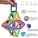 CONDIKS Magnetic Blocks 30Pcs Magnetic Building Blocks Set, Magnetic Tiles, Magnetic Toys Magnets for Kids or Toddlers, STEM Educational Construction Toys for Kids Girls Boys Age 2 3 4 5 6 7 Year Old