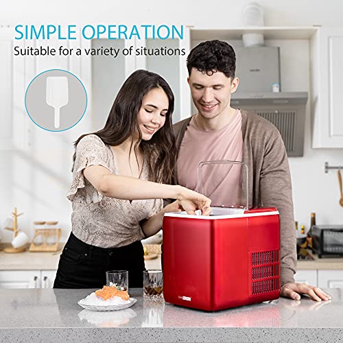VIVOHOME Electric Portable Compact Countertop Automatic Ice Cube Maker