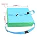 Sunmall Toddler Booster Seat for Dining Table,Chair Increasing Cushion for Baby Kids,Portable Dismountable Adjustable Highchair Booster (Blue+ Green)