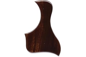 GUTAHARE Thickening Self Adhesive Acoustic Guitar Pickguard Scratch Plate for Taylor Acoustic Guitar Replacement parts (Wood Grain)