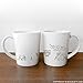 BoldLoft Grow Old with You Couples Coffee Mugs-Couple Gifts for Anniversary Wedding Engagement Valentines Ceramic Gifts for Boyfriend Girlfriend Bride and Groom Mug Gift Set