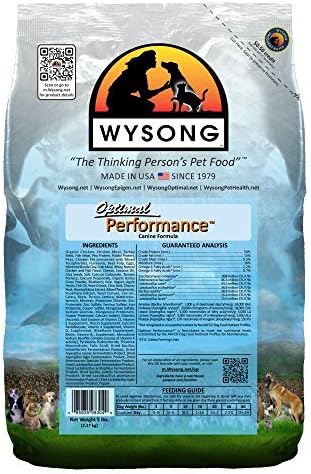 WYSONG PET NUTRITIONAL PRODUCTS 858019 Optimal Performance Dry Food for Dogs, 5-Pound by WYSONG PET NUTRITIONAL PRODUCTS