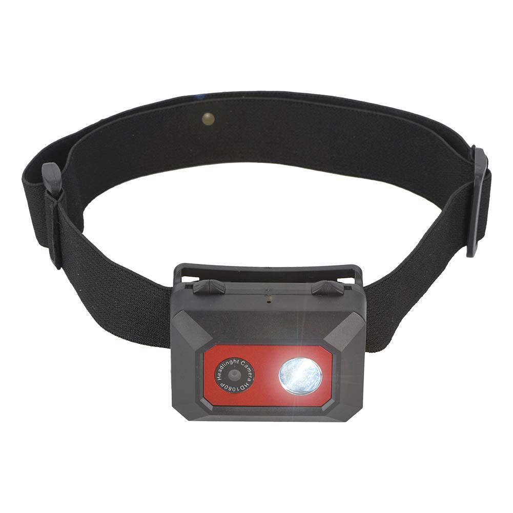 Mini Action Camera,5-10M Night Vision Head-mounted 1080P HD,2 in 1 1.5/6Hour Led Headlamp/SOS Mode Hands Free Video Camcorder with Elastic Headband support 32GB Storage for Outdoor Sport,Traveling
