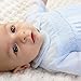 Petit Ami Baby Boys' Bubble with Smocking and Faggoting, Newborn, Blue