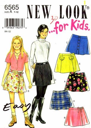 plaid mini skirt sewing pattern