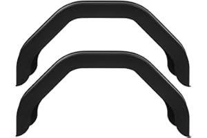 Single Axle Trailer Mudguard, 2 Pcs Trailer Wheels Mudguard, High Strength Mud Guard for 12in 13in Wheels Trailer RV Yacht AT