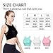 Sports Bras for Women Soft Comfy High Support Sports Bras Quick Dry Workout Bras fit for Running Yoga Gym Black