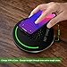 QI Wireless Charger for Samsung - S9/S9+/S8/S8+/S7/Note8 and More, Wireless Charger iPhone X, iPhone 8/8 Plus, Fast Wireless Charger (AC Adapter not Included)
