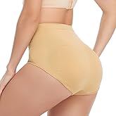 SHAPERIN Womens Butt Lifter Padded Panties High Waist Hip Enhancer Briefs Tummy Control Body Shaper Underwear