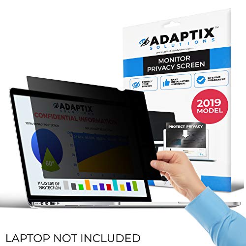 Apple MacBook Compatible – 15″ Privacy Screen for MacBook Pro – Anti-Glare, Anti-Scratch, Blocks 96% UV – Blue Light Screen Filter Protector by Adaptix [Late 2012-Mid 2016] (APSMR15)
