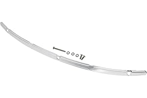 Motorcycle Windshield Trim Aluminum Slotted Windscreen Trim Fit for Harley Touring Glide CVO 2014-2019