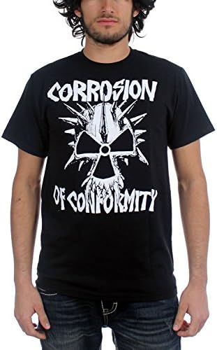 Corrosion Of Conformity - Mens Old School Logo T-Shirt in Black, X-Large, Black