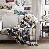 Tache Tartan Plaid Super Soft Warm Winter Cabin Throw Blanket 50
