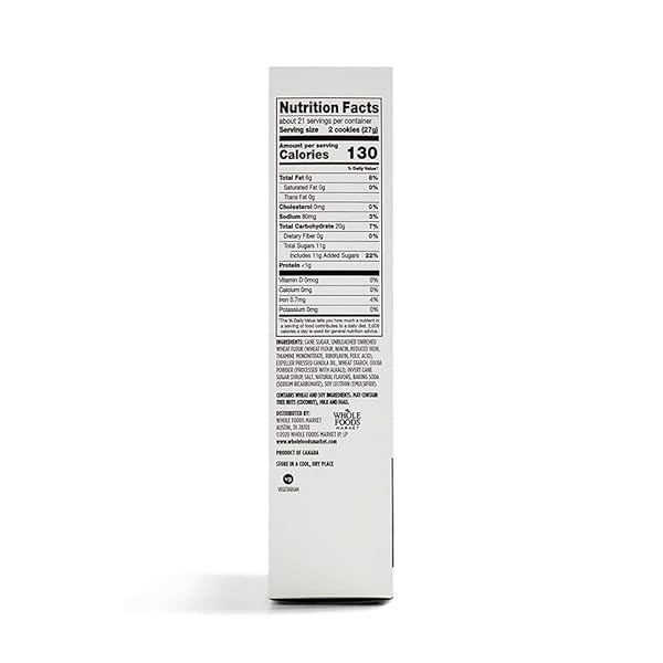 365 BY WHOLE FOODS MARKET, MISMATCHED SANDWICH CREMES, 20 OUNCE