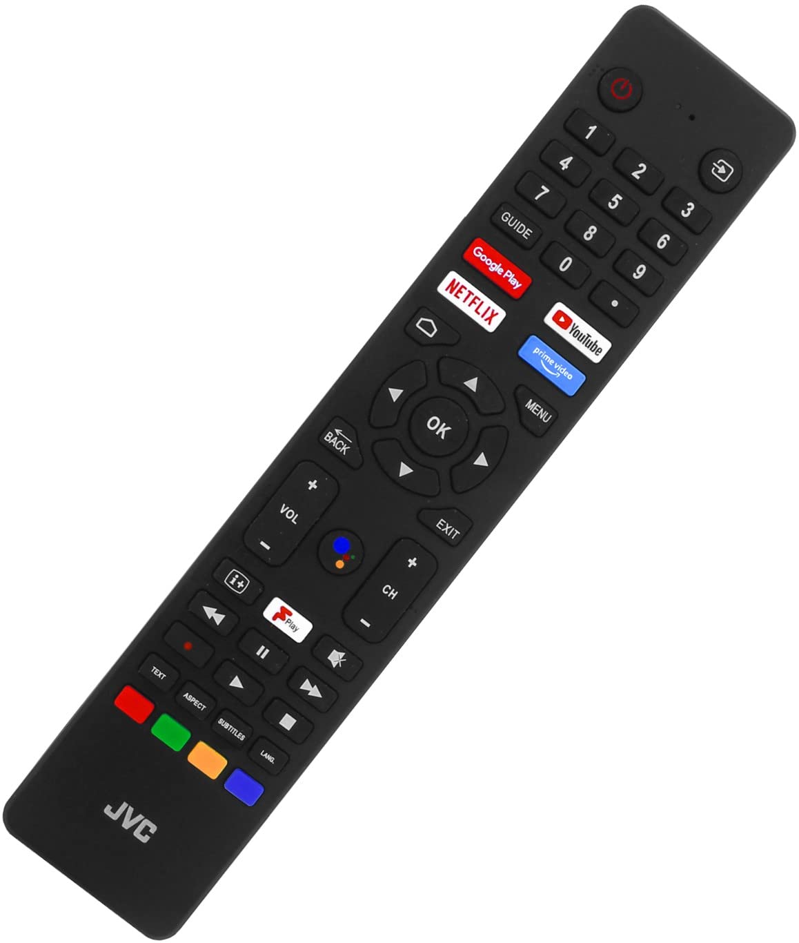 Genuine RM-C3250 504Q3260112 New Voice Remote Control Compatible with JVC Smart HD 4k Ready LED LCD TV with Assistant LT-32CA690 LT-32CA790 LT-43CA790 LT-43CA890 LT-50CA890 LT-65CA890 Tv Models