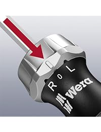 Wera Kraftform 816 RA   Destornillador de trinquete, cabeza de 1 4"