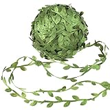 Whaline Artificial Vines 262 Feet Fake Simulation Foliage Leaf Hanging Plant Garland DIY Decorative Home Wall Garden Rustic Wedding Party Wreaths and Flower Decor