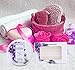 Mothers Day Gift Baskets - Green Canyon Spa Luxury Wicker Basket Gift Set in Lavender, 8 Pieces Premium Bath and Body Spa Work Set in Handcrafted Basket for Women Mother In Law