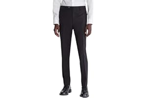 Calvin Klein Men's Slim Fit Stretch Dress Pants – Wrinkle-Resistant, Tailored Fit