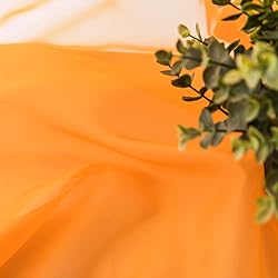 MIULEE Fall Window Valance Half Window Sheer
