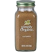 Simply Organic Ground Coriander Seed, Certified Organic | 2.29 oz | Coriandrum sativum L.