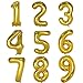 40 Inch Digit Helium Foil Birthday Party Balloons (Number 5G, 40 Inch)