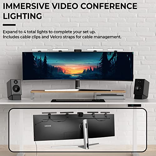 HumanCentric Video Conference Lighting, cam Light and Zoom Light for