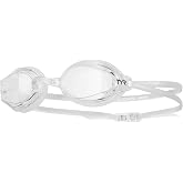 TYR Adult Black Ops 140 EV Goggles - Racing Performance Swim Goggles | Low Profile Drag Reduction | 140-Degree Peripheral View | Durafit Silicone Gaskets | 4 Removable Nosebridges