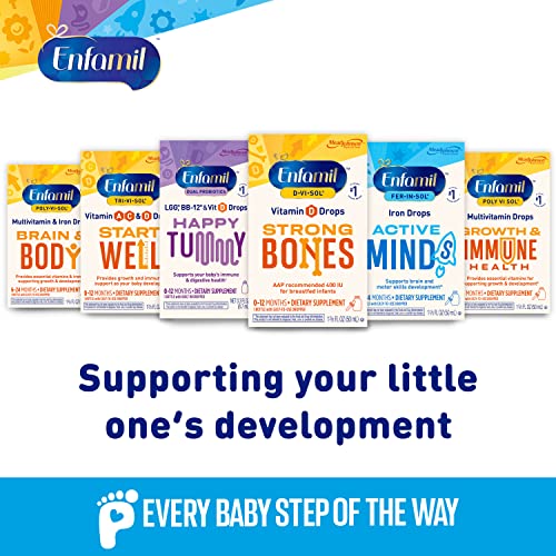 Enfamil Baby Vitamin DViSol Liquid Supplement Drops for Infants