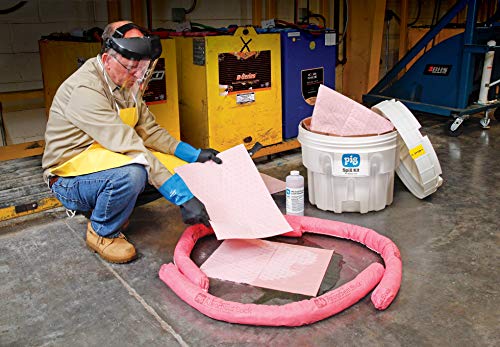 New Pig KIT352 63 Piece Battery Acid Spill Kit in 20 Gallon Overpack, 13 Gallon Absorbency - Thumbnail 2
