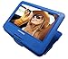 Sylvania 9-Inch Swivel Screen Portable DVD/CD/MP3 Player with 5 Hour Built-In Rechargeable Battery, USB/SD Card Reader, AC/DC Adapter, Blue