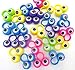 Dazzling Toys 24 Pack Eyes on Rings Party Favor Set | Eye Finger Puppets | Wiggly Eyes