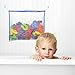 Bath Letters and Numbers with Bath Toy Organizer. Educational Bath Toys with Premium Bath Toy Storage