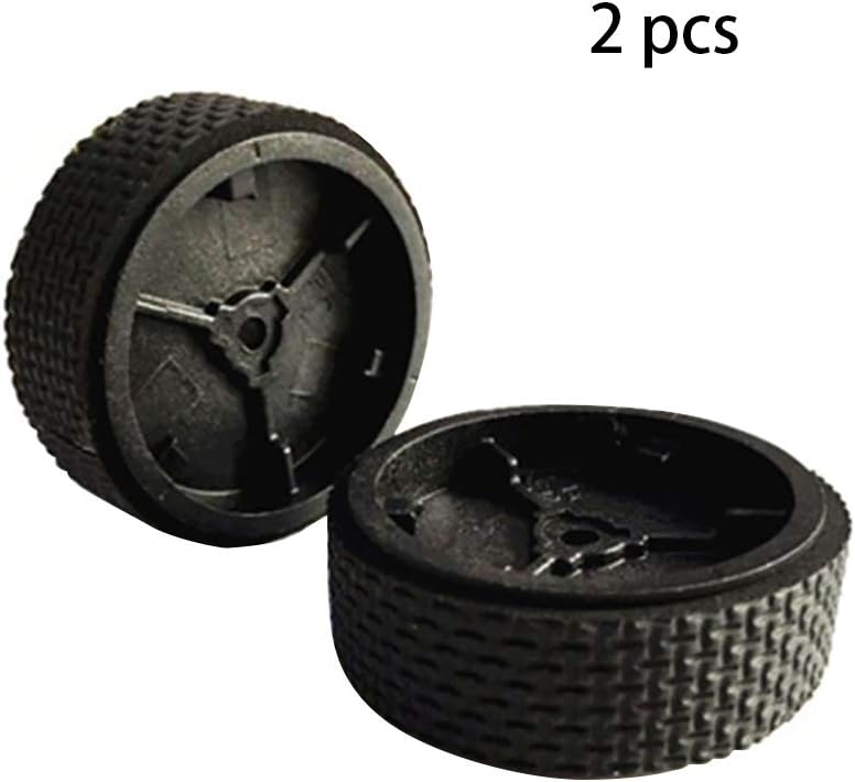for IRobot Braava Caster Wheel, 2PCS Rubber Wheel Mopping Robot Replacement Tires for IRobot Braava 380 320, for Mint 5200 5200C 4200 4205