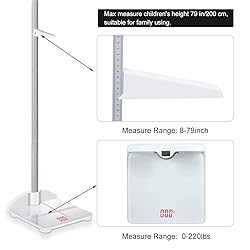 2-in-1 Height and Weight Scale for Children
