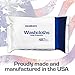 Disposable Washcloths by Excelcare - Adult Wipes for Incontinence - Quick Dry Bath. Keep in your Bathroom. Full Hand Size. Made with Aloe Vera, Purified Water Wipes. (48 Ct)