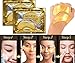 24K Gold Powder Gel Collagen Eye Mask, Anti Aging, Anti Wrinkle, Moisturiser for Under Eye Wrinkles, Remove Bags Under Eyes, Eye Bag Removal, Under-eye, Dark Circles,Hydrating, Puffy Eyes (25 Pairs)
