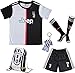 BIRDBOX Youth Sportswear C.Ronaldo Juve 7 Kids Home Soccer Jersey/Shorts Bag Keychain Football Socks Set (7-8 Years)