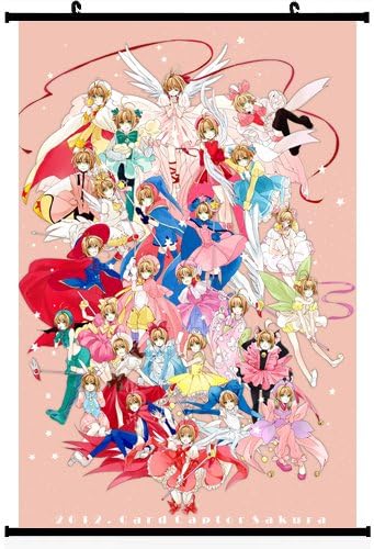 Cardcaptor Sakura Anime Wall Scroll Poster Sakura Kinomoto(16''24'') Support Customized