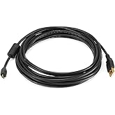 Monoprice USB 2.0 Type-A to Micro-B 5-Pin Cable - Male to Male, Compatible with Samsung Galaxy , Note , Android, LG , HTC One