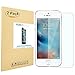 PLESON iPhone SE Screen Protector [2-Pack], iPhone SE Tempered Glass Screen Protector, [0.26mm][Updated Version] Case Friendly Bubble Free Screen Protector for iPhone SE/5/5S/5C
