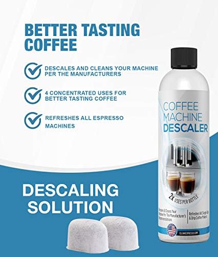 Breville Espresso Cleaning Kit 20 Espresso Machine Cleaning Tablets 2 Water Filters 2 Use Descaling Solution Fits All Breville Espresso Maker Models By Cleanespresso Buy Online At Best Price In Uae Amazon Ae